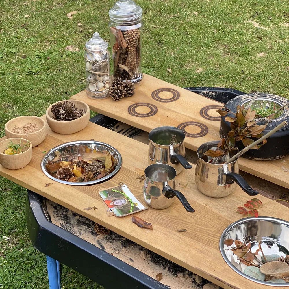 Cosy - Opbergpotjes voor Loose Parts of modderkeuken (3st) - Playlaan