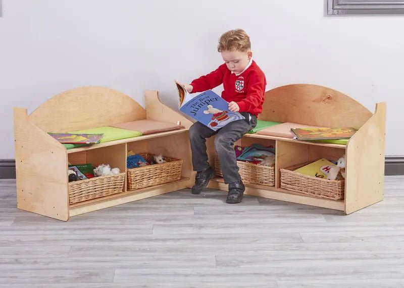 Cosy - Rafiki boog Chatterden met twee zitbanken - Playlaan