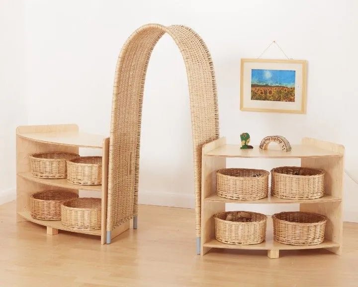 Cosy - Rookie set met gebogen kasten panelen en boogdoorgang (3 - delig) - Playlaan