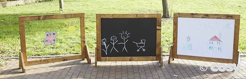 Cosy - Schildersezels verplaatsbaar (set van 3) - Playlaan