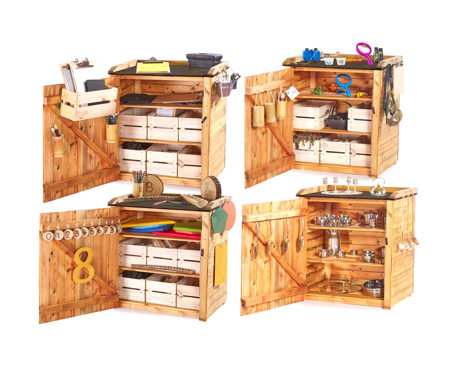 Cosy - Schuurtjes set van 4 - Playlaan