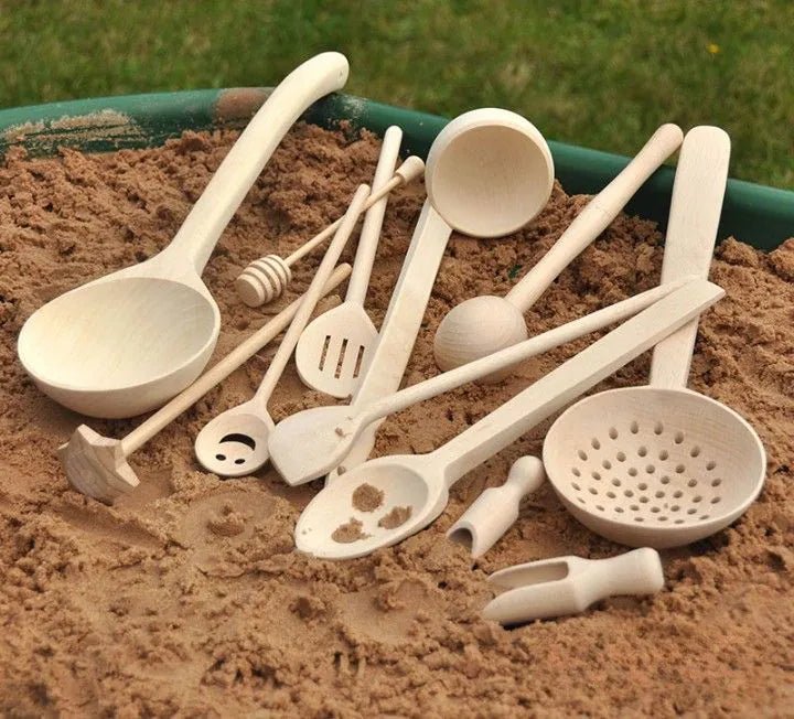 Cosy - Sensorische speeltools - zeefjes en schepjes 12 - delige set - Playlaan