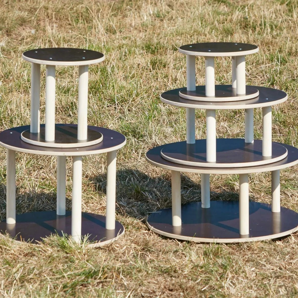 Cosy - Speelplatforms rond (5st) voor Small World Play - Playlaan