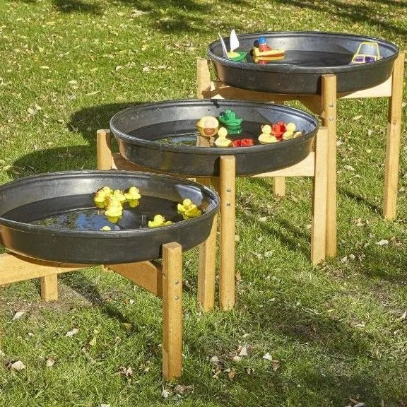 Cosy - Trio set Deep Spot Trays (69cm) met standaards, cascaderend - Playlaan