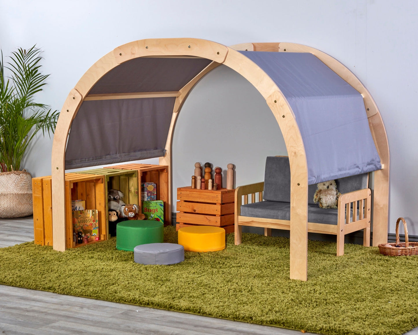 Cosy - Umbu Group Boog Den voor binnen (met kast ruimte) - Playlaan