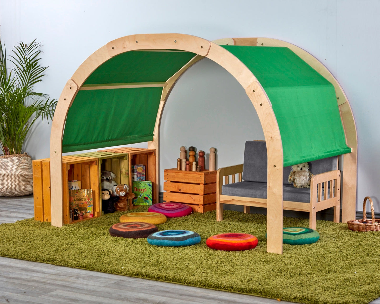 Cosy - Umbu Group Boog Den voor binnen (met kast ruimte) - Playlaan