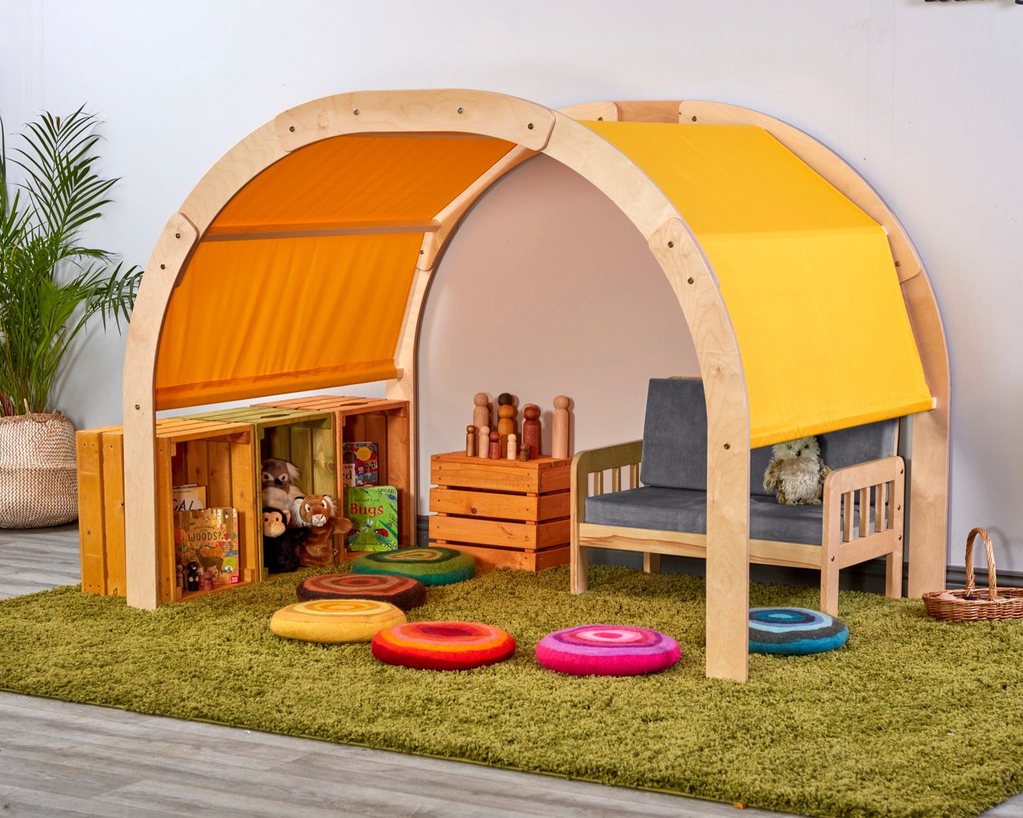 Cosy - Umbu Group Boog Den voor binnen (met kast ruimte) - Playlaan