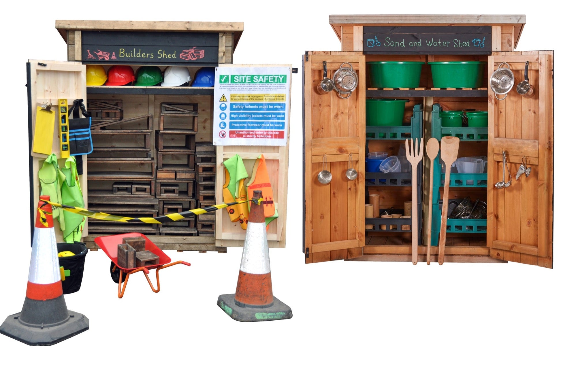 Cosy - Zand & Water Bouwschuur Combo - set van 2 - Playlaan