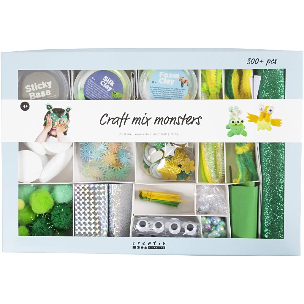 Creativ Company - Creativ Company - Creatieve Box - Monsters - Playlaan