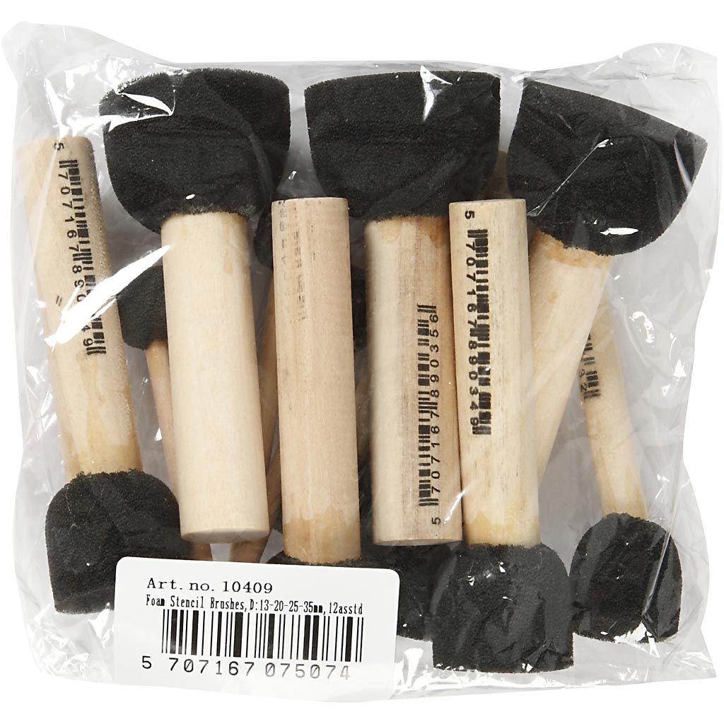 Creativ Company - Creativ Company - Foam Tamponeerstokjes - Playlaan