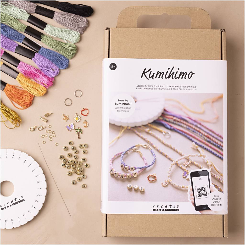 Creativ Company - Creativ Company - Kumihimo vlechtset kit - Playlaan