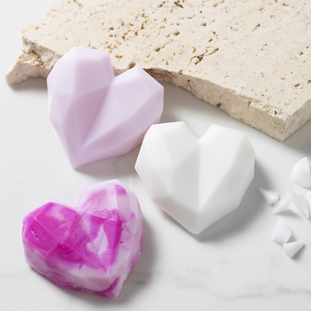 Creativ Company - Creativ Company - Mini hobbyset zeep maken - harten roze - Playlaan