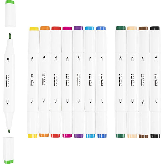 Creativ Company - Creativ Company - Tekenstiften – 12 stuks - Playlaan