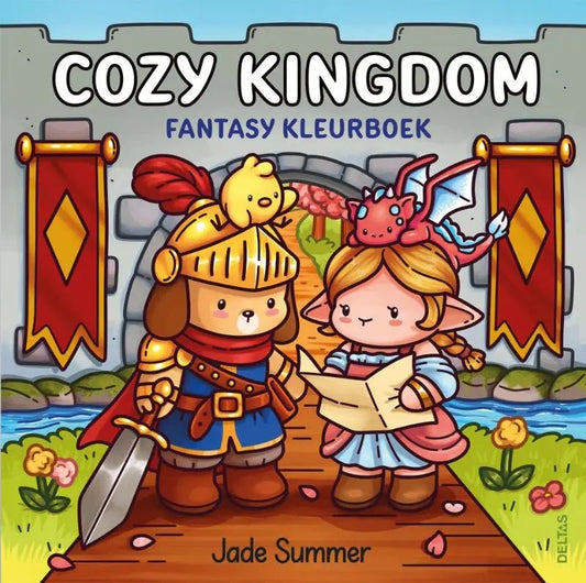 Deltas Centrale uitgeverij - Cozy Kingdom - Fantasy kleurboek Jade Summer - Playlaan