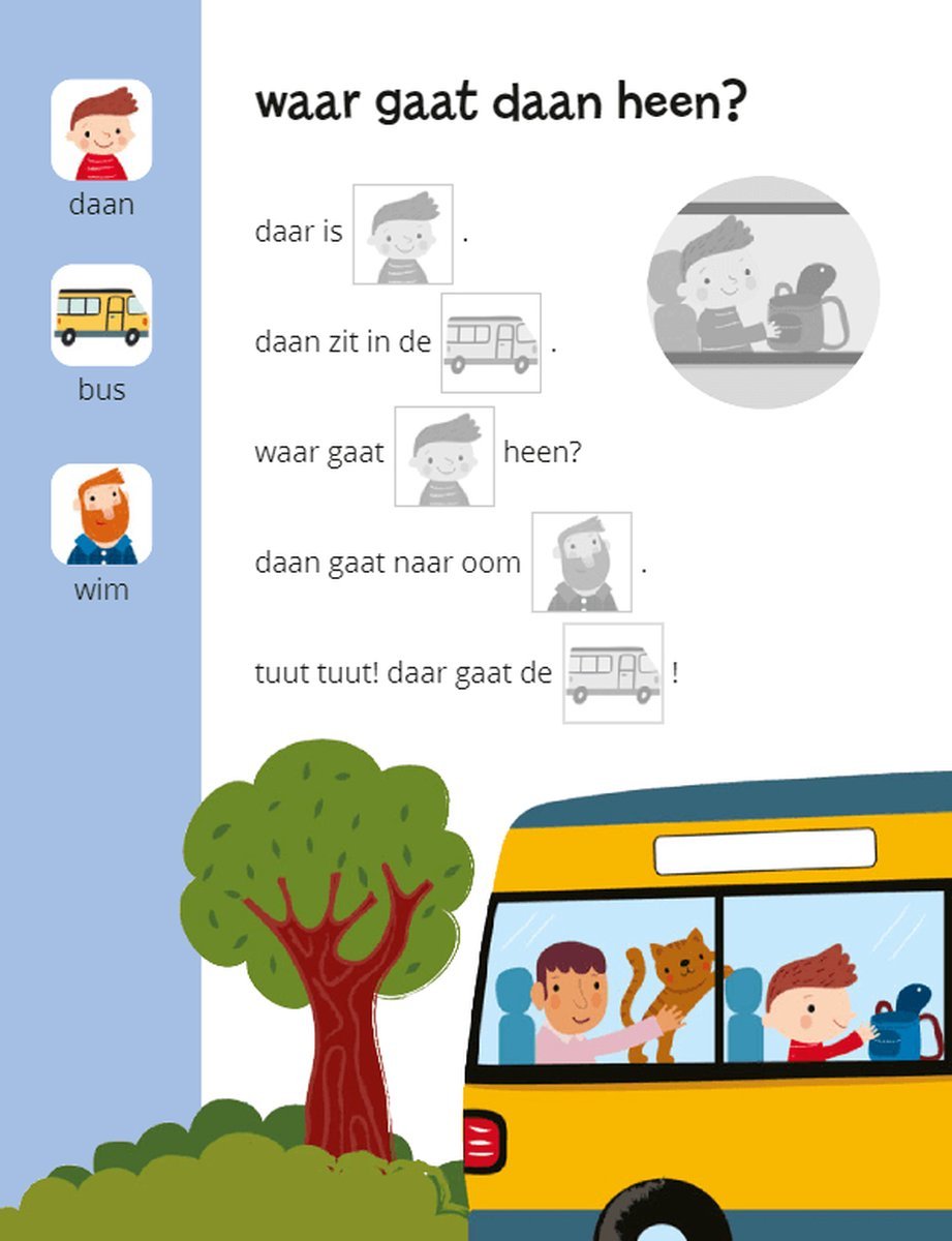 Deltas Centrale uitgeverij - Ik leer lezen Stickerboek - Een hut in de boom - Deltas - Playlaan