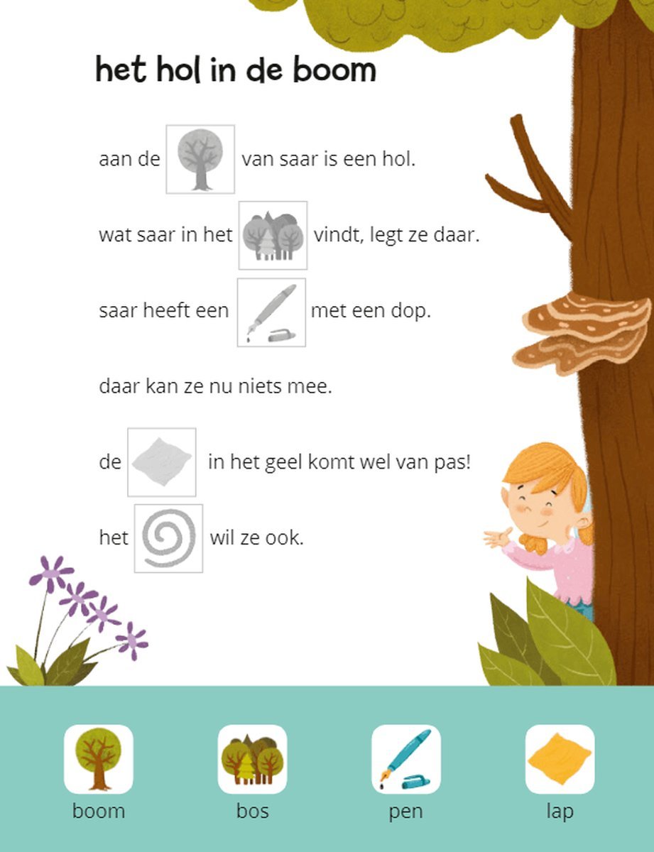 Deltas Centrale uitgeverij - Ik leer lezen Stickerboek - Saar en de boot - Deltas - Playlaan