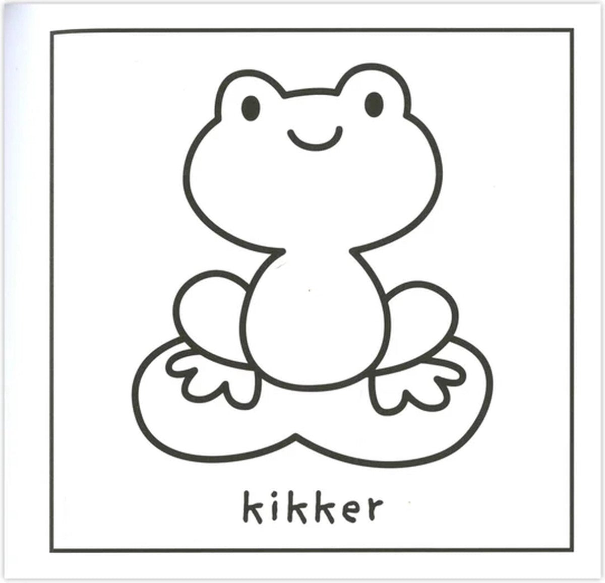 Deltas Centrale uitgeverij - Mijn eerste woordjes kleurboek (1 - 3 j.) - Deltas - Playlaan