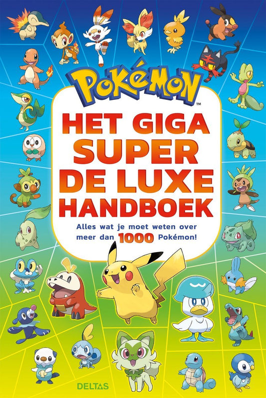 Deltas Centrale uitgeverij - Pokémon - Het giga super de luxe handboek - Deltas - Playlaan