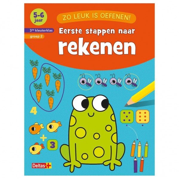 Deltas Centrale uitgeverij - Zo leuk is oefenen! Eerste stappen naar rekenen (5 - 6 j.) - Deltas - Playlaan