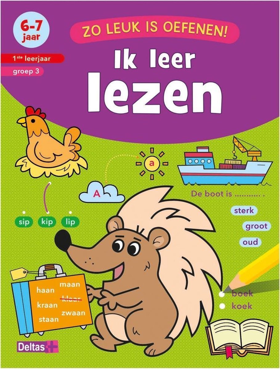 Deltas Centrale uitgeverij - Zo leuk is oefenen! Ik leer lezen (6 - 7 j.) - Deltas - Playlaan