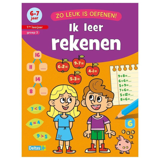 Deltas Centrale uitgeverij - Zo leuk is oefenen! Ik leer rekenen (6 - 7 j.) - Deltas - Playlaan