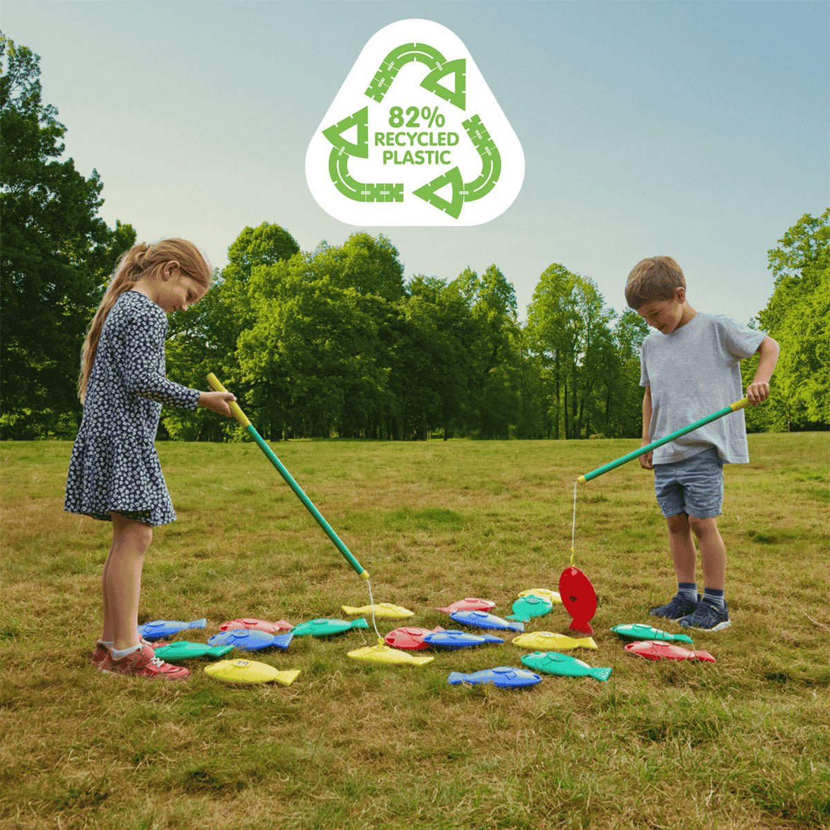 Educational Advantage - Educational Advantage - Reuzen hengelspel cijfers 1 - 20 - Playlaan