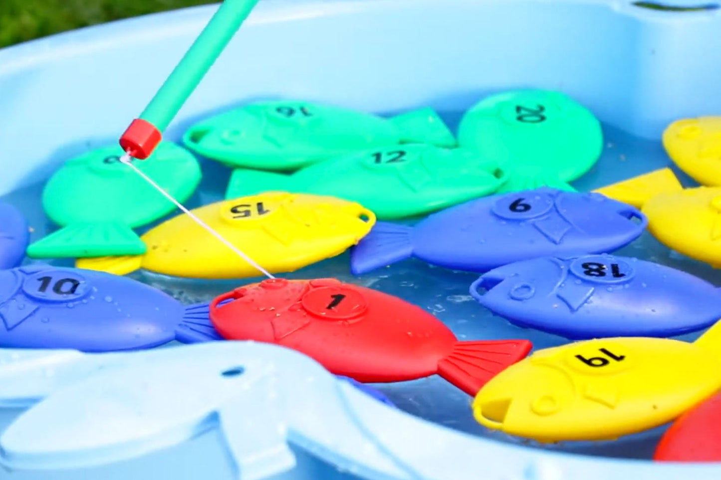 Educational Advantage - Educational Advantage - Reuzen hengelspel cijfers 1 - 20 - Playlaan