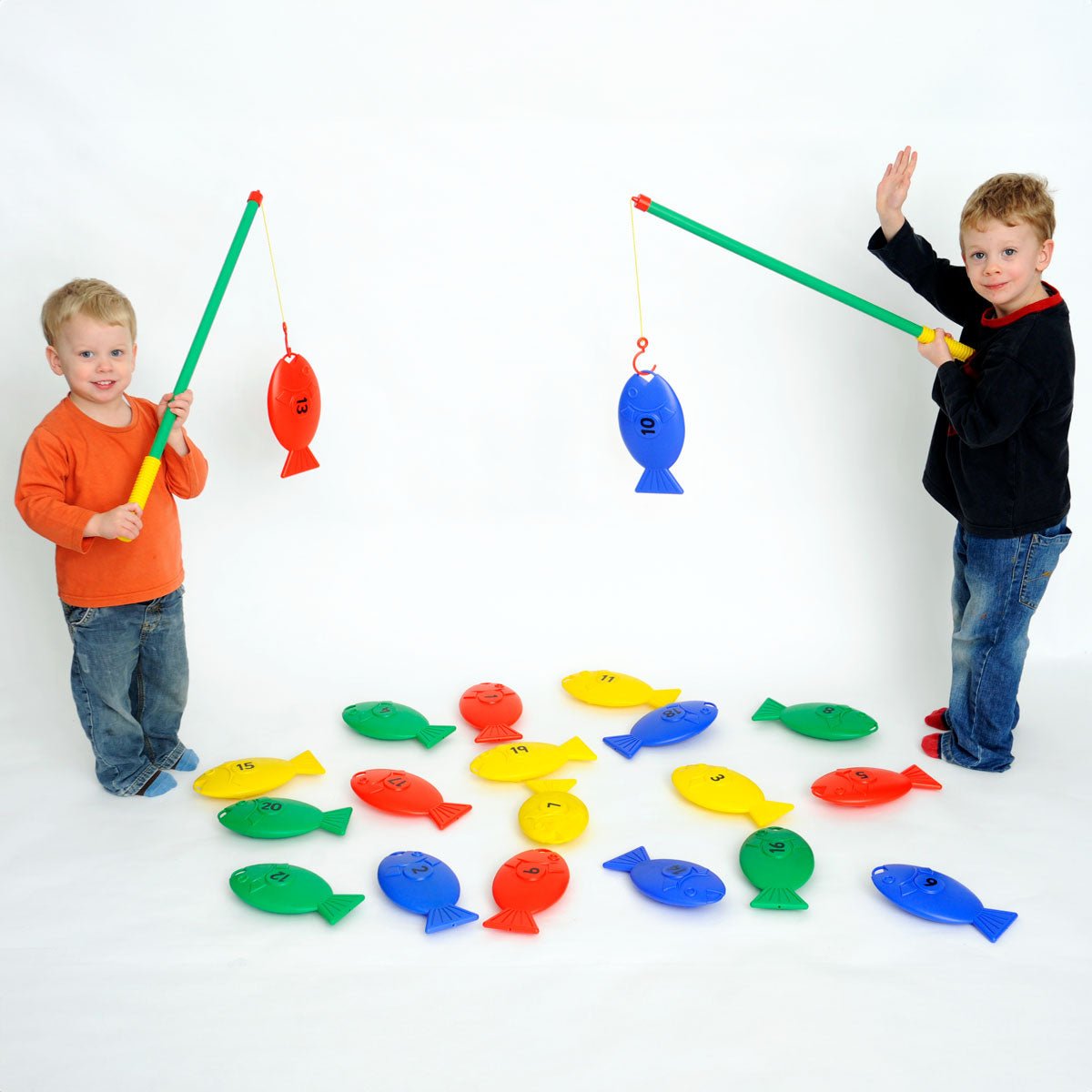 Educational Advantage - Educational Advantage - Reuzen hengelspel cijfers 1 - 20 - Playlaan