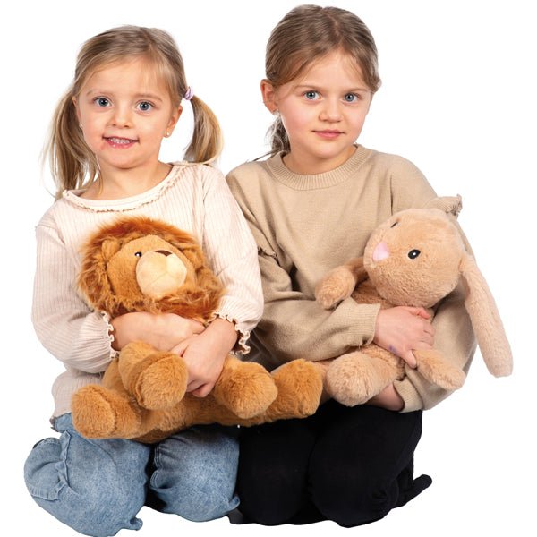 Eduplay - Eduplay - Verzwaarde knuffeldier Leeuw Lenny (1,3kg) - Playlaan