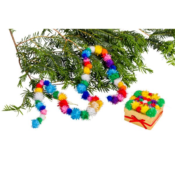 Eduplay - Pom Poms Glitter set of 100 - Playlaan