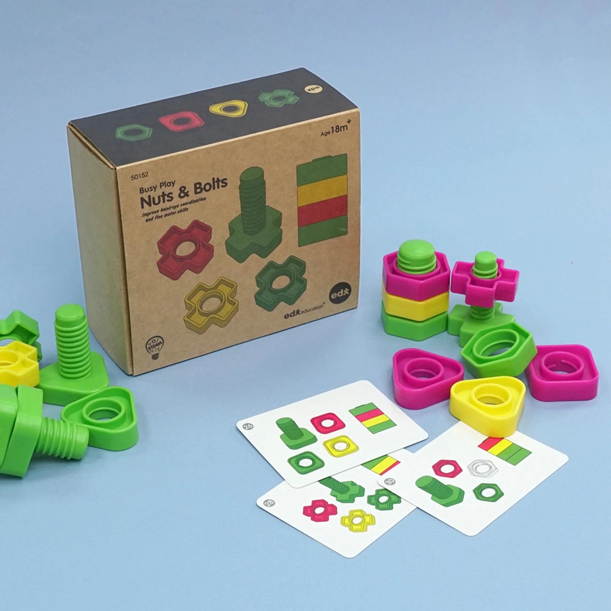Edx Education - Busy Play Nuts & Bolts - Playlaan