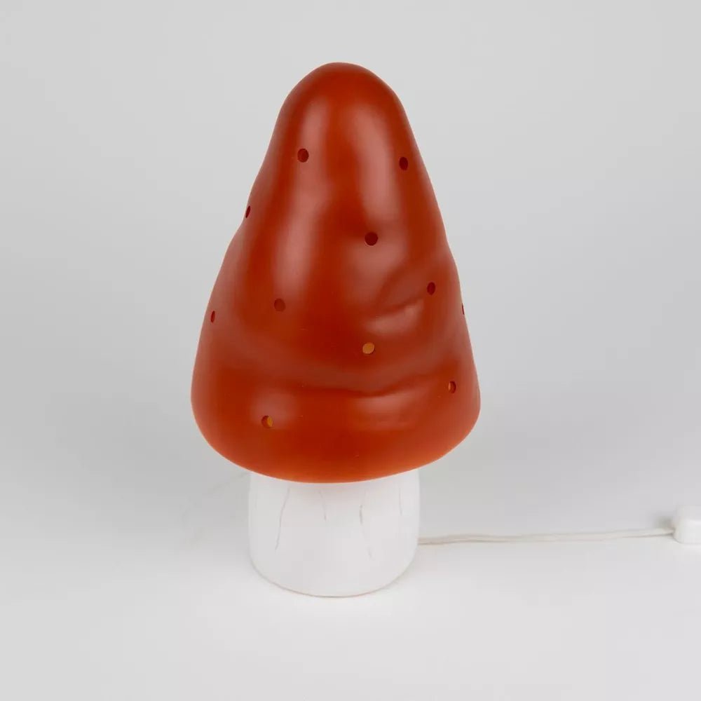 Egmont Toys - Egmont Toys - Paddenstoellamp Baksteenrood met Dimmer (15x28cm) - Playlaan