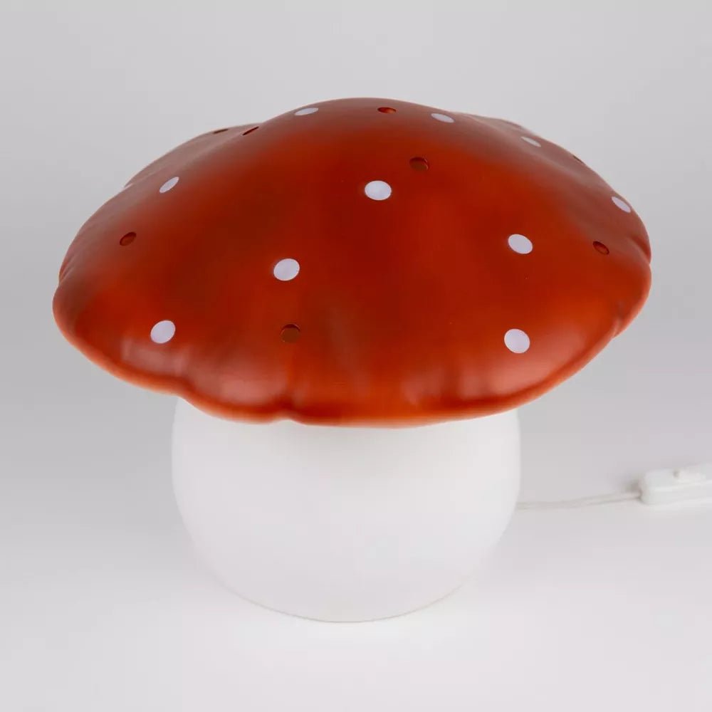 Egmont Toys - Egmont Toys - Paddenstoellamp Baksteenrood met Dimmer (29x30 cm) - Playlaan