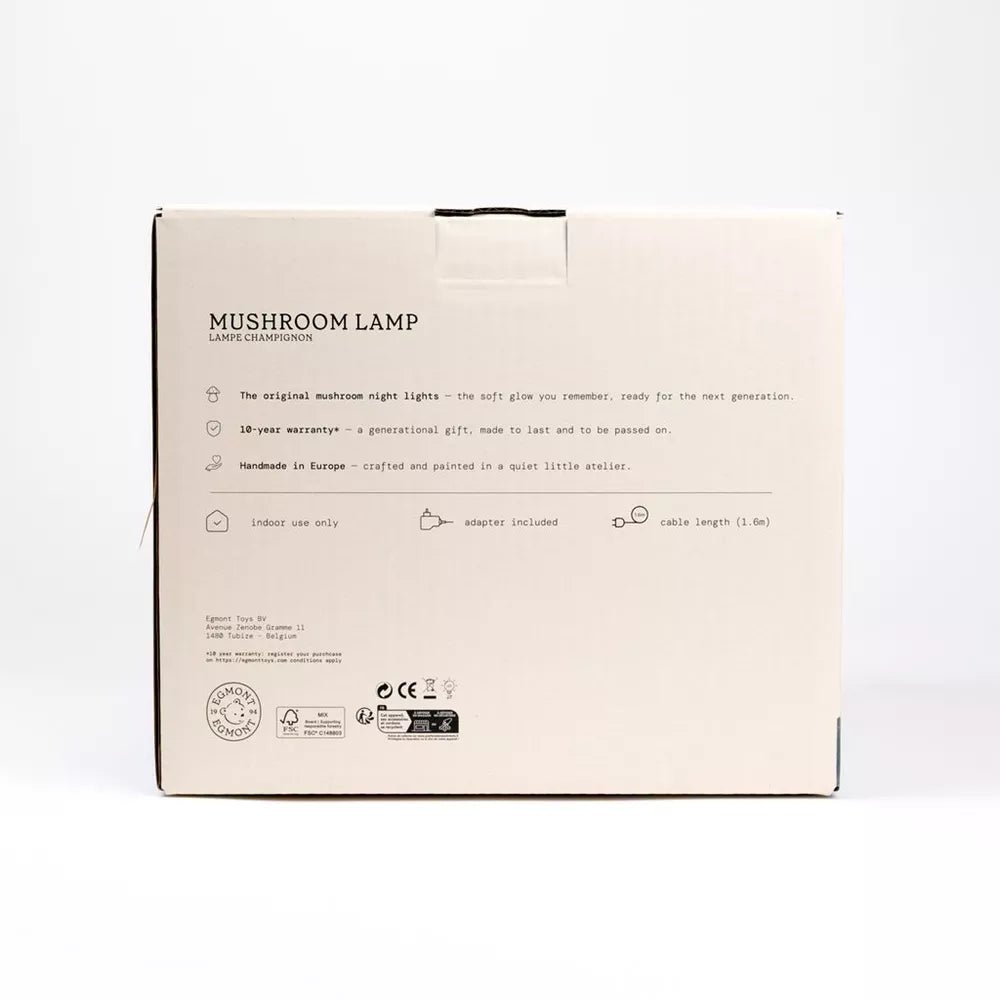 Egmont Toys - Egmont Toys - Paddenstoellamp Rood met Dimmer (26x20cm) - Playlaan