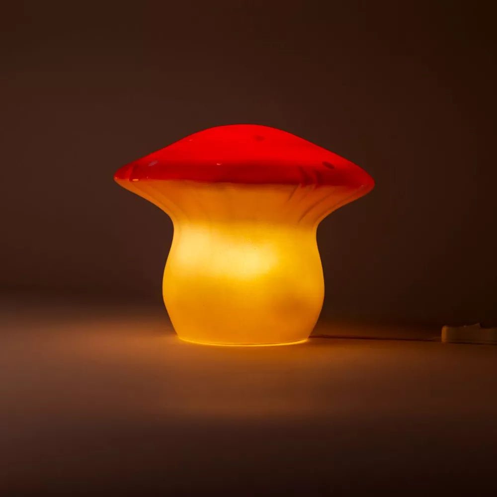 Egmont Toys - Egmont Toys - Paddenstoellamp Rood met Dimmer (26x20cm) - Playlaan