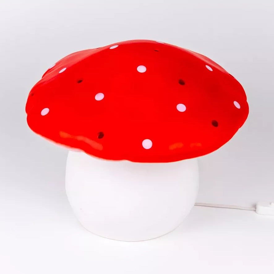 Egmont Toys - Egmont Toys - Paddenstoellamp Rood met Dimmer (29x30cm) - Playlaan