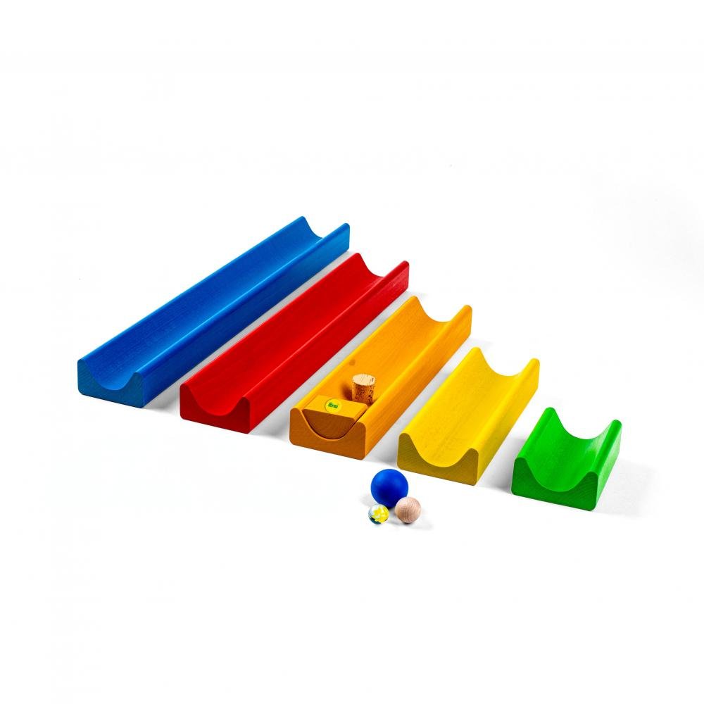 Erzi - Erzi - Water - en knikkerbaan regenboog - Playlaan