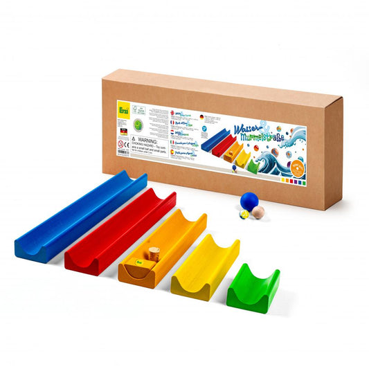 Erzi - Erzi - Water - en knikkerbaan regenboog - Playlaan