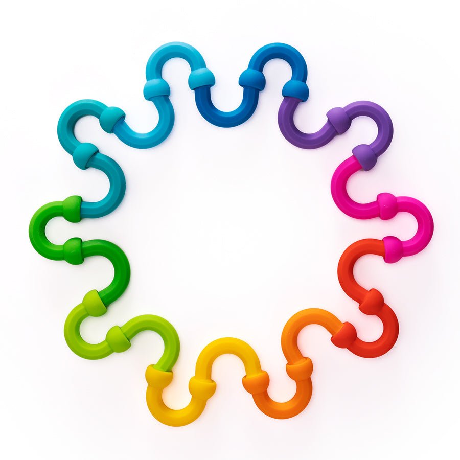 Fat Brain Toys - Fat Brain Toys - Sensorische Plip Links 20st - Playlaan