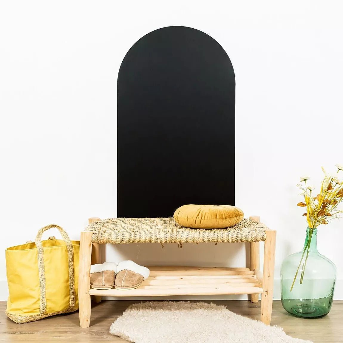 Ferflex - Ferflex - Magneetbord Boog Zwart - 1mx58cm - Playlaan