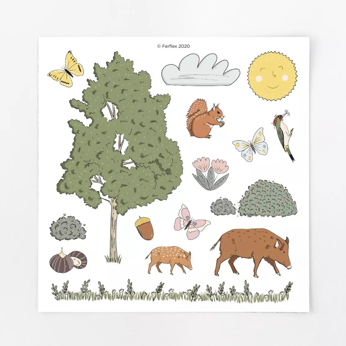 Ferflex - Ferflex - Magneten set - In het Bos - Playlaan