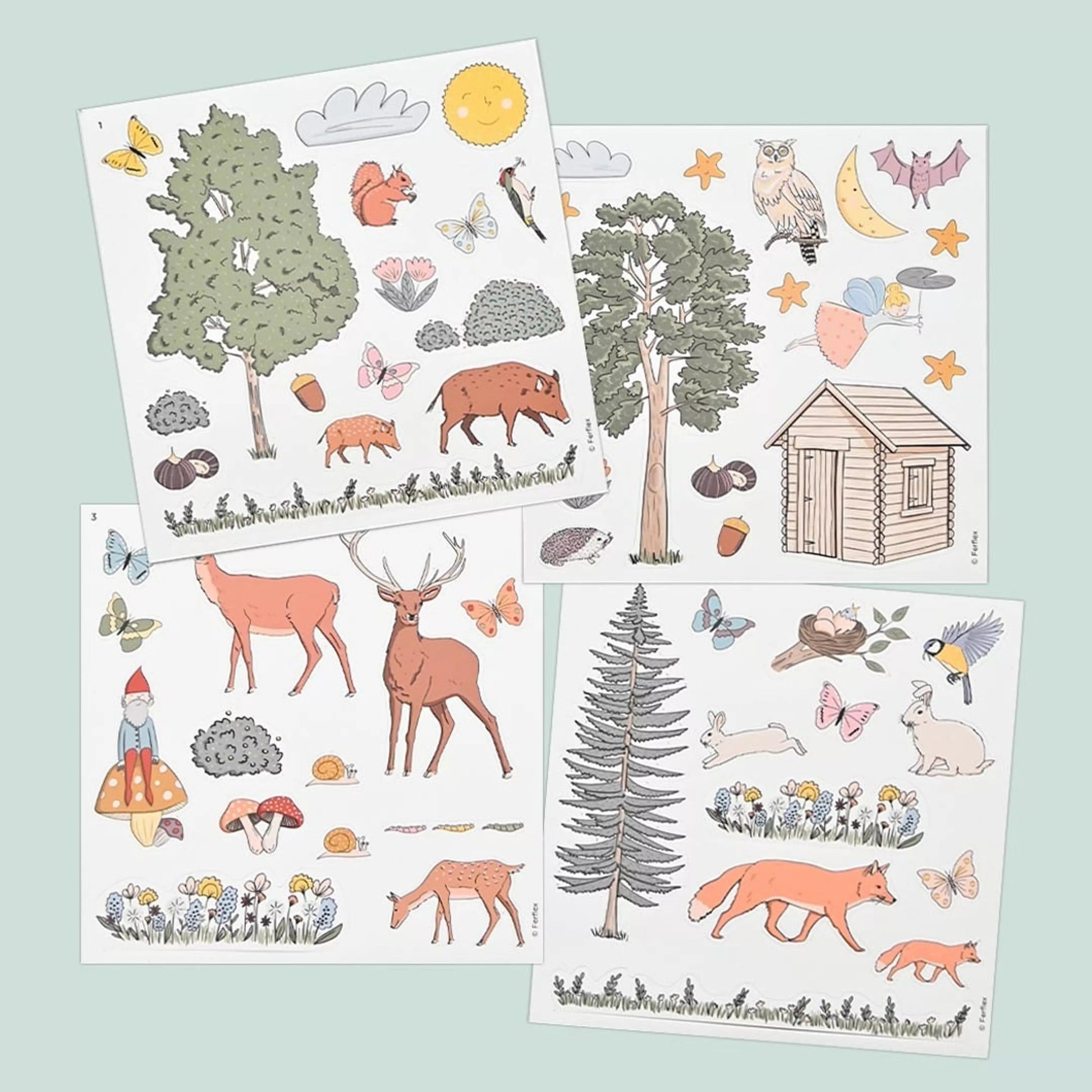 Ferflex - Ferflex - Magneten set - In het Bos - Playlaan