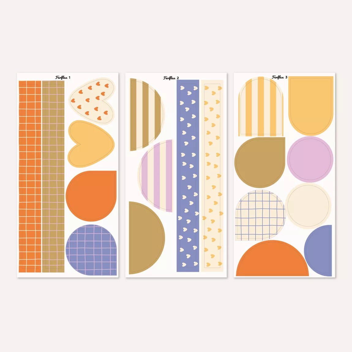 Ferflex - Ferflex - Magnetisch bord boog - Graou rose - Playlaan