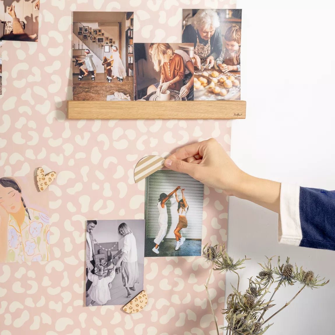 Ferflex - Ferflex - Magnetisch bord boog - Graou rose - Playlaan