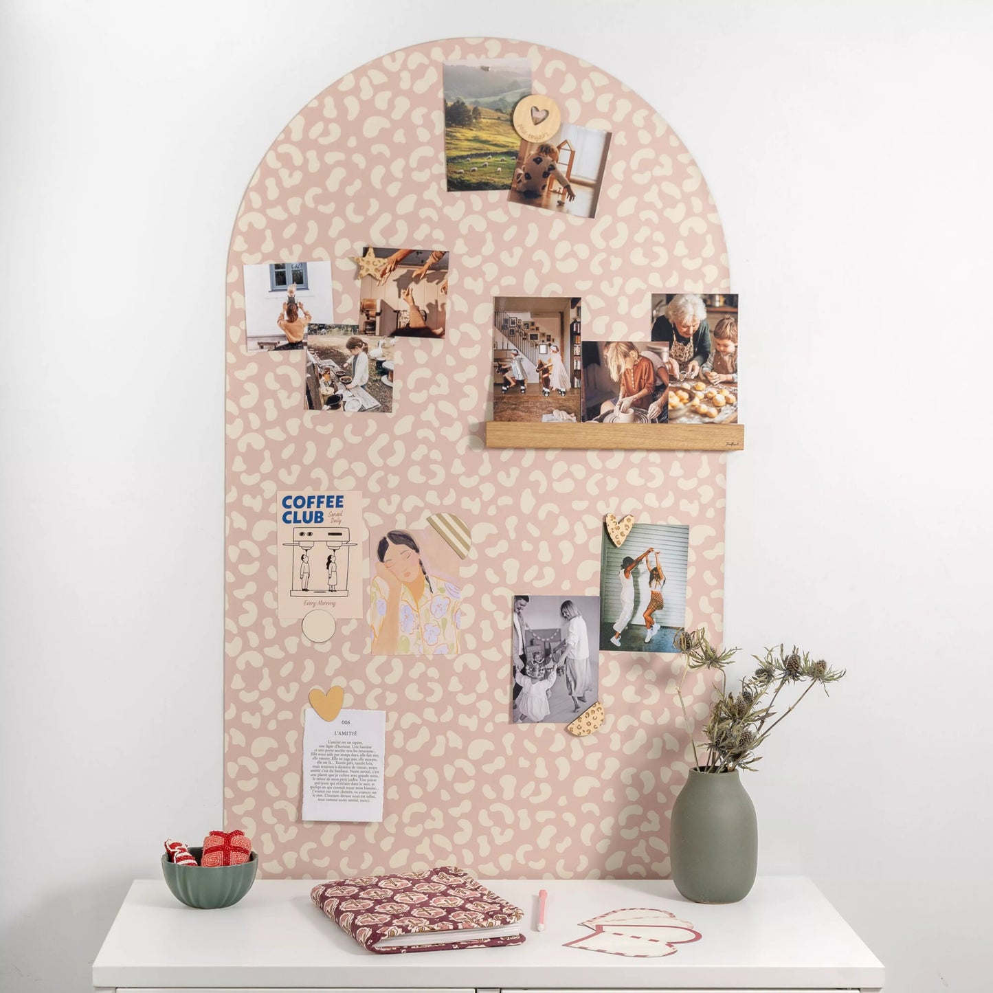 Ferflex - Ferflex - Magnetisch bord boog - Graou rose - Playlaan