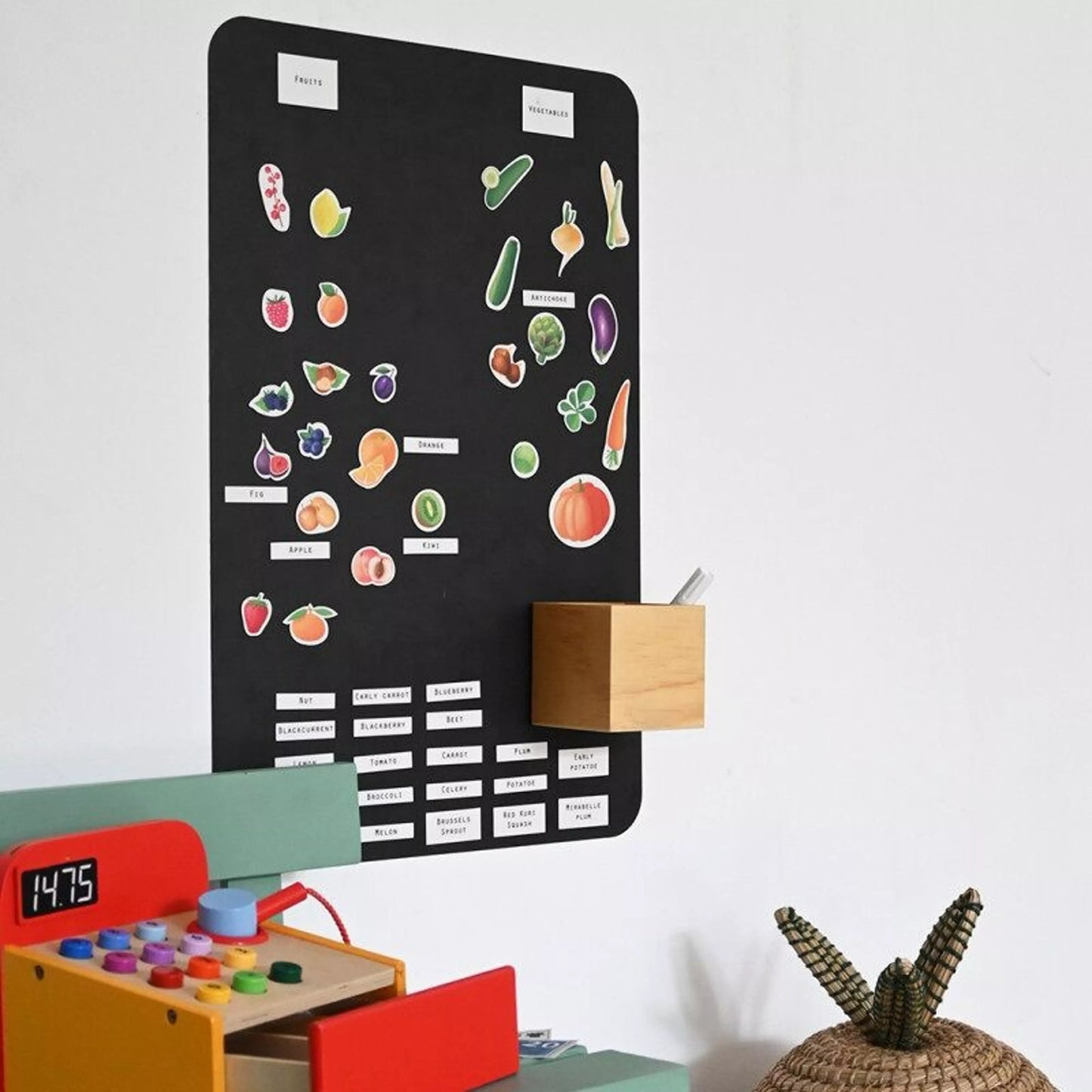 Ferflex - Ferflex - Magnetisch spel - fruit en groenten (Engelse versie) - Playlaan