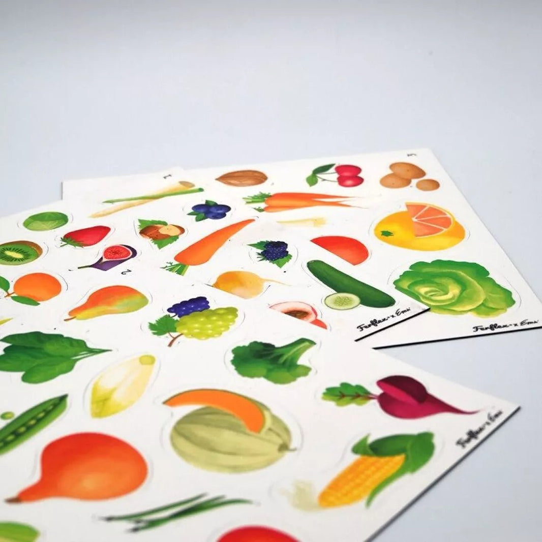 Ferflex - Ferflex - Magnetisch spel - fruit en groenten (Engelse versie) - Playlaan