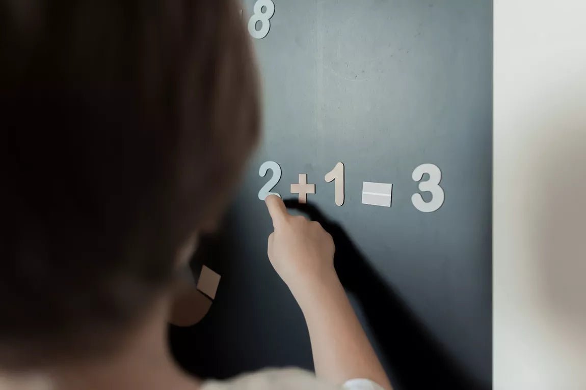 Ferflex - Ferflex - Magnetische getallen - Educatief spel 100st - Karamelblauw - Playlaan