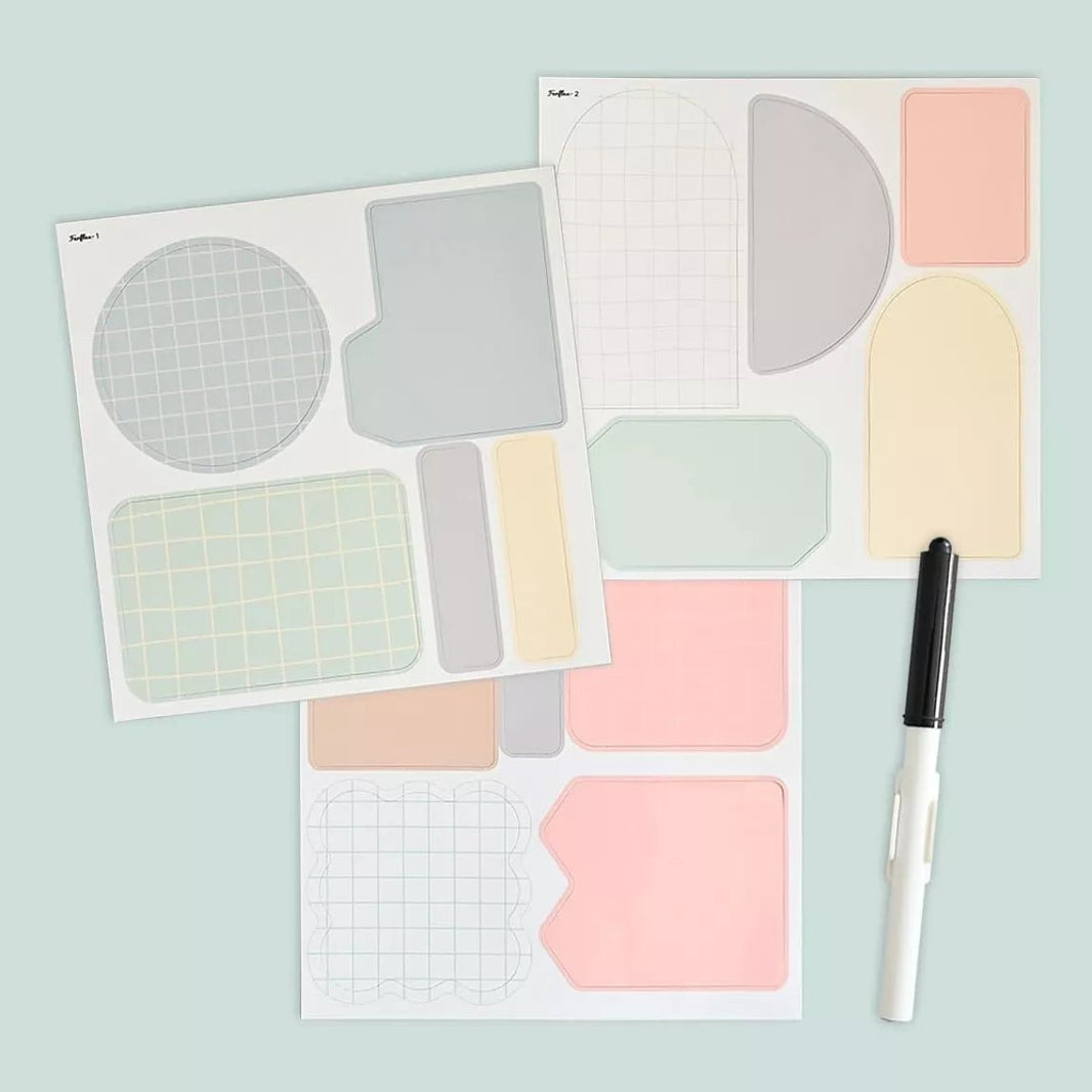 Ferflex - Ferflex - Magnetische plaknotities - Pastel - Playlaan