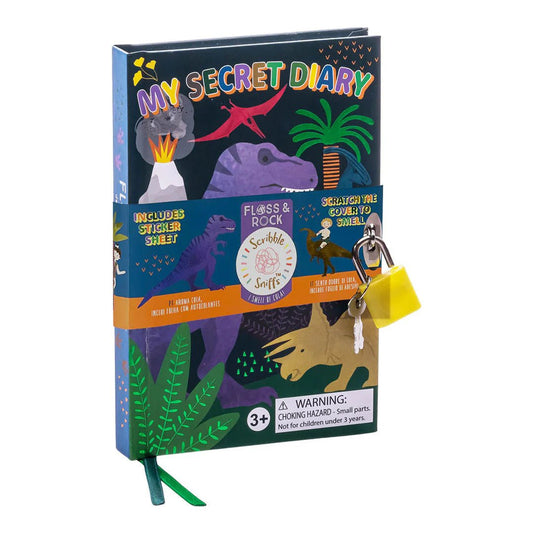 Floss&Rock - Dino My Scented Secret Diary - Playlaan